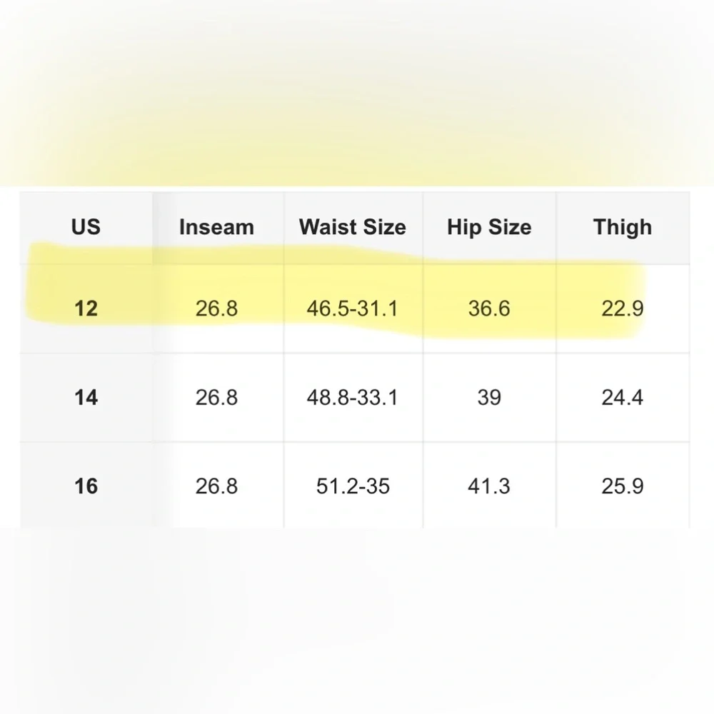 NWOT SHEIN Black Leggings, Full Length, Size 0XL (12) - Picture 3 of 5